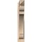 Ekena Millwork Olympic Arts & Crafts Smooth Outlooker, Douglas Fir, 5 1/2"W x 26"D x 32"H OUT06X26X32OLY03SDF - alternate 3